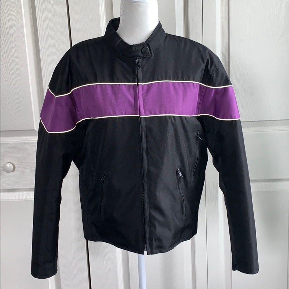 Women’s Vented Optional Motorcycle jacket. GUC.